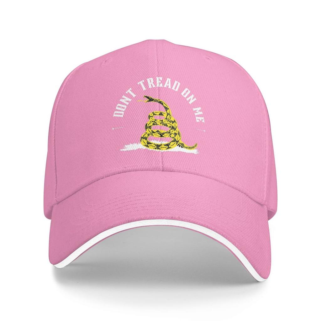 Unisex Baseball Hats Dont Tread On Me Gadsden Flag Outdoor Streetwear Summer Sports Baseball Caps Hip Hop Cap Casquette Hats
