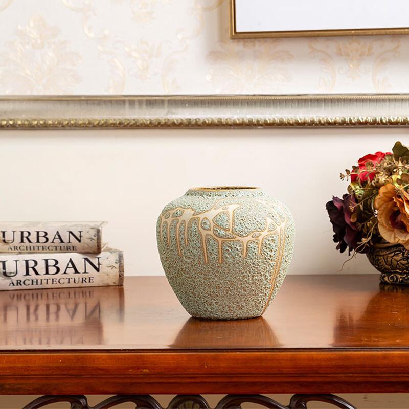 Caiyi Ceramic Bubble Glaze Vase