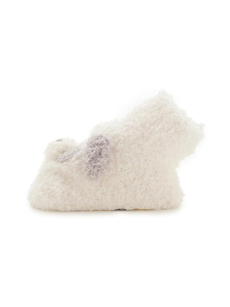 Gelato Pique Baby Powder Animal Socks PBGS259019 OWHT