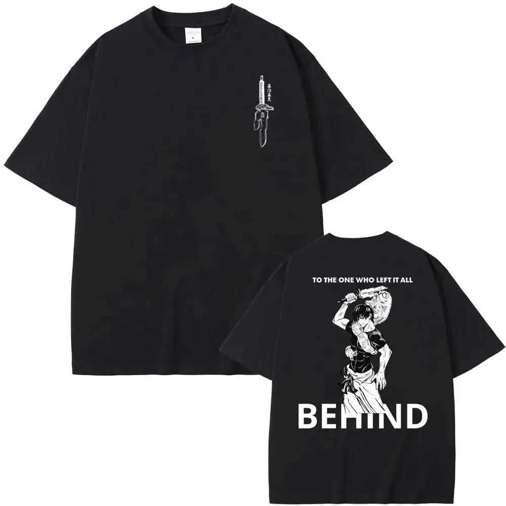 Summer Japanese Anime Jujutsu Kaisen Men Teenager T-shirt Manga Ryomen Sukuna Boys Short Sleeve T-shirts Oversized Cotton Casual