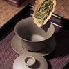 Bainian Liyong Yixing Zisha San Cai Gaiwan