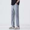 Tencel Jeans Men's Fashion Brand Straight Loose Loose Wide-leg Workwear Summer Thin Casual Ice Silk Long Pants