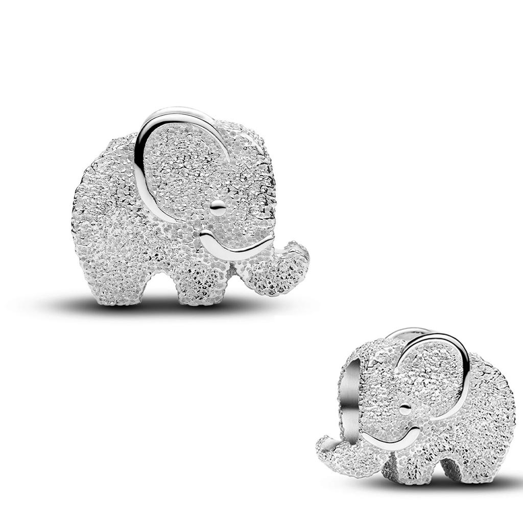 925 Silver Pendant Charms Coin Seal Monkey Bear Butterfly Rose Heart Beads DIY Bracelets Necklaces Fine Jewelry Gifts