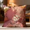 Hot BBeyond the Boundaryew Cushion Cover Soft Washable Pillow Case Multi-Scene for Couch Bed Travel Office Use