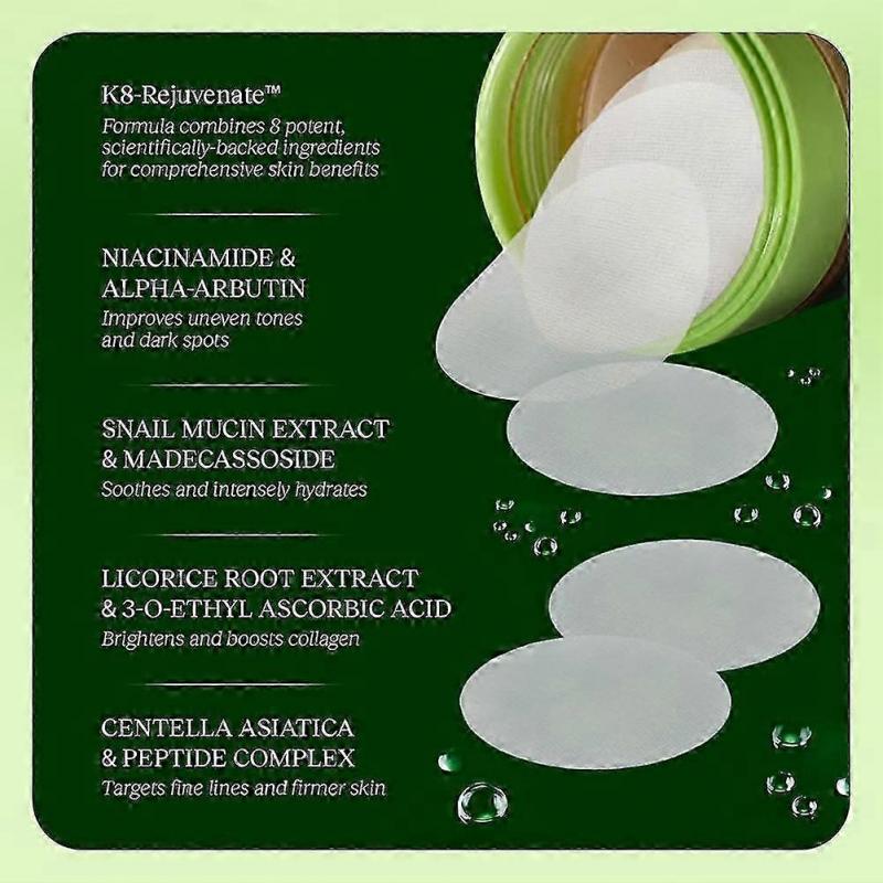 Skincare Anti-Aging, Dark Spot & Wrinkle Minimizing Toner Pads