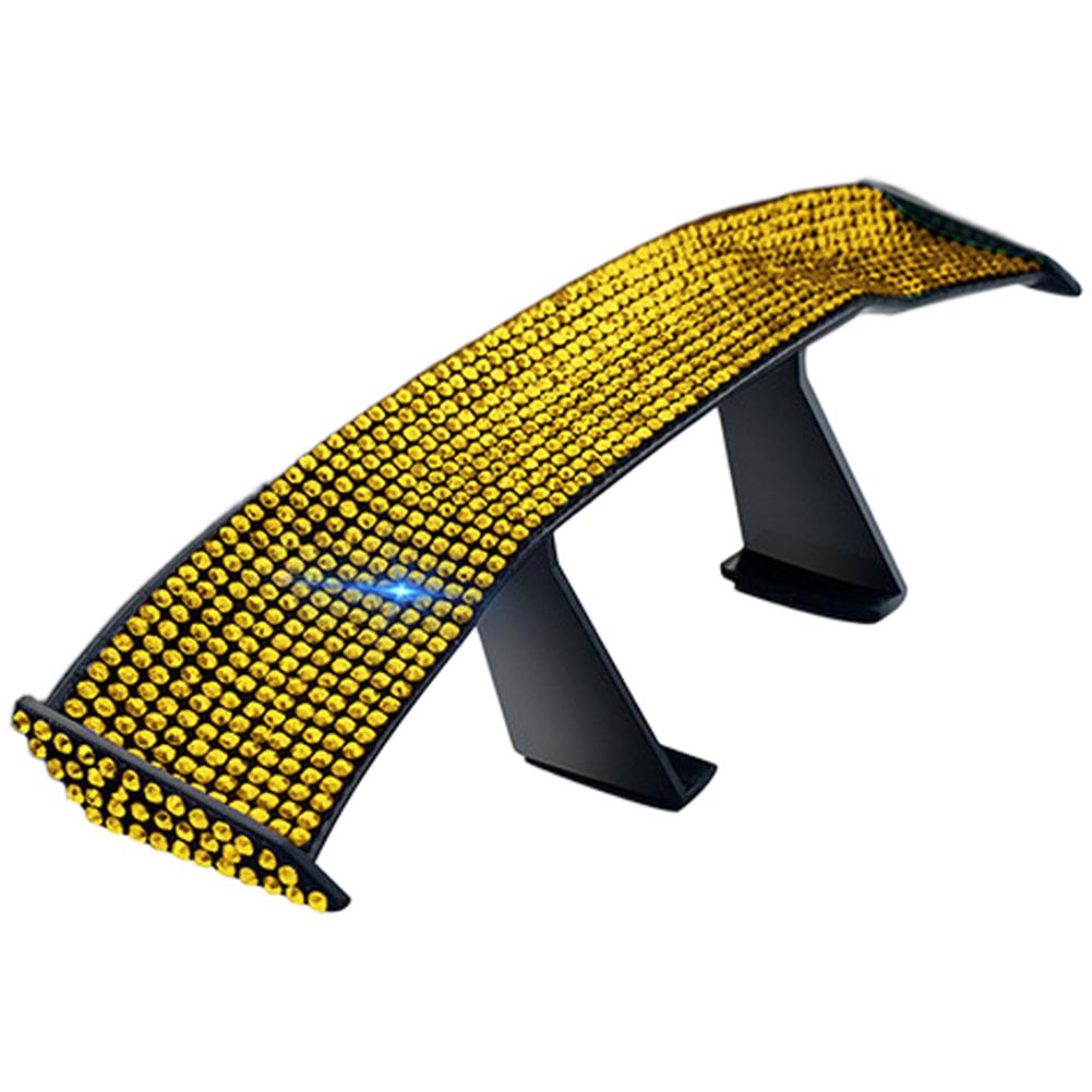 Rear Spoiler Wing for Cars with ABS Construction Fitment No Drilling Needed Featuring Strong Backing for Easy Mounting