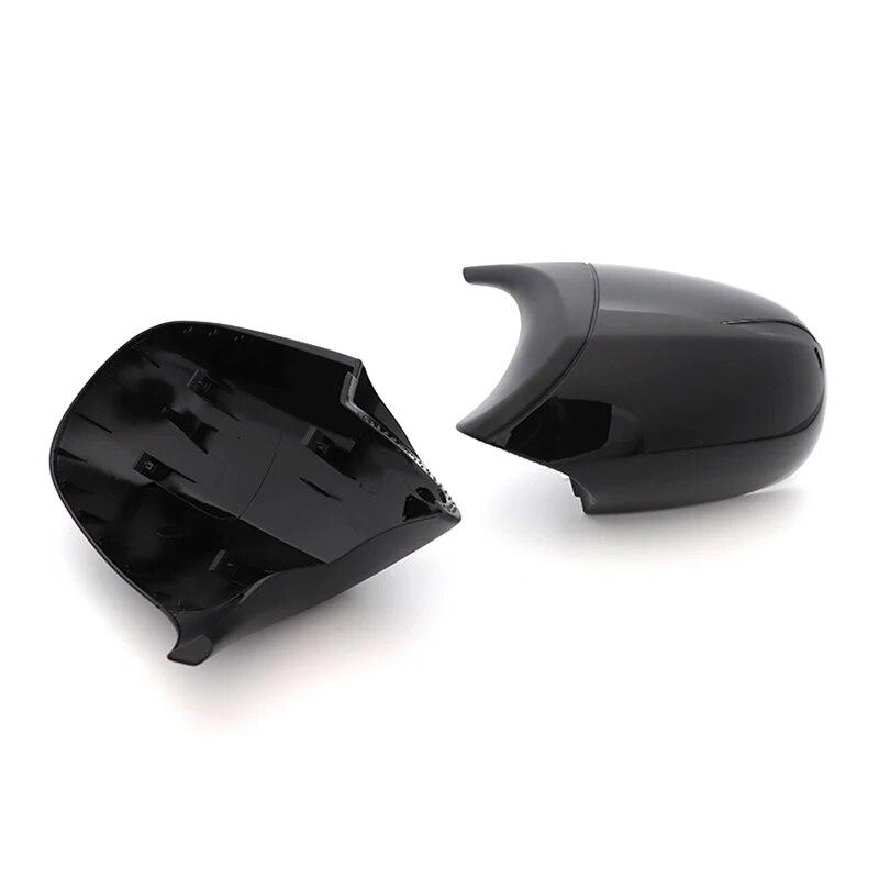 Ein Paar E90 E92 Auto-Rückspiegelkappen-Abdeckung Ersatz-Seitenspiegel-Abdeckkappen für BMW E90 E91 2008–2011 E92 E93 2010–2013 LCI