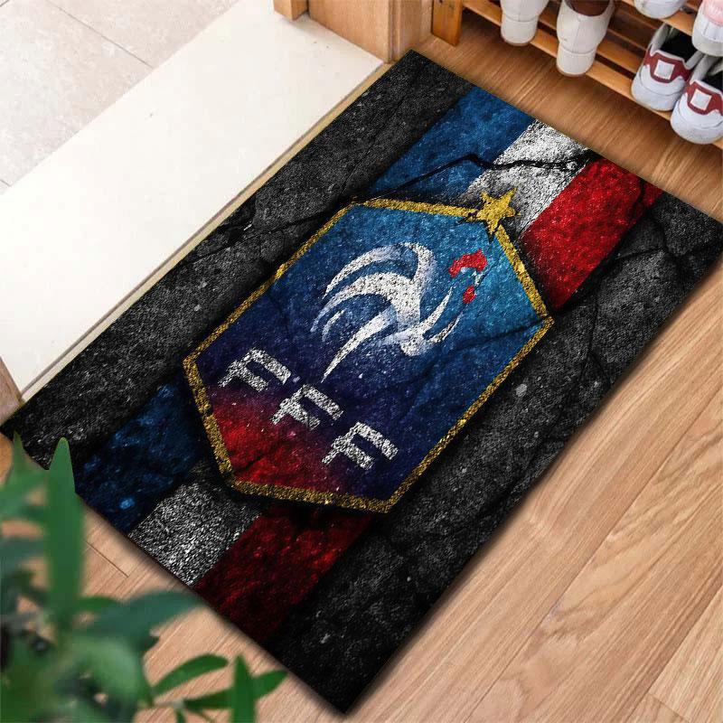 France National Football Team Carpet Rug for Living Room Bedroom Home Sofa Decoration,Kids play Non-slip Floor Mat