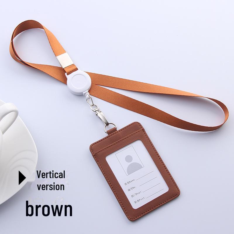 Lanyard ID Card Holder: Employee Badge, Access Card, School Badge Protection with Lanyard