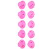 Hair Rollers No Heat Rubber Pink No Clip Hair Curlers Styling Waving Hairstyle Tool