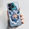 For ZTE Axon 60 Lite / Blade V60 Vita / Nubia V60 Design Case Cute Love Heart Rabbit Casing Black Soft Silicone Protective Cover