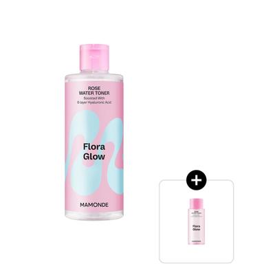 Flora Glow Rosenwasser Toner 300ml