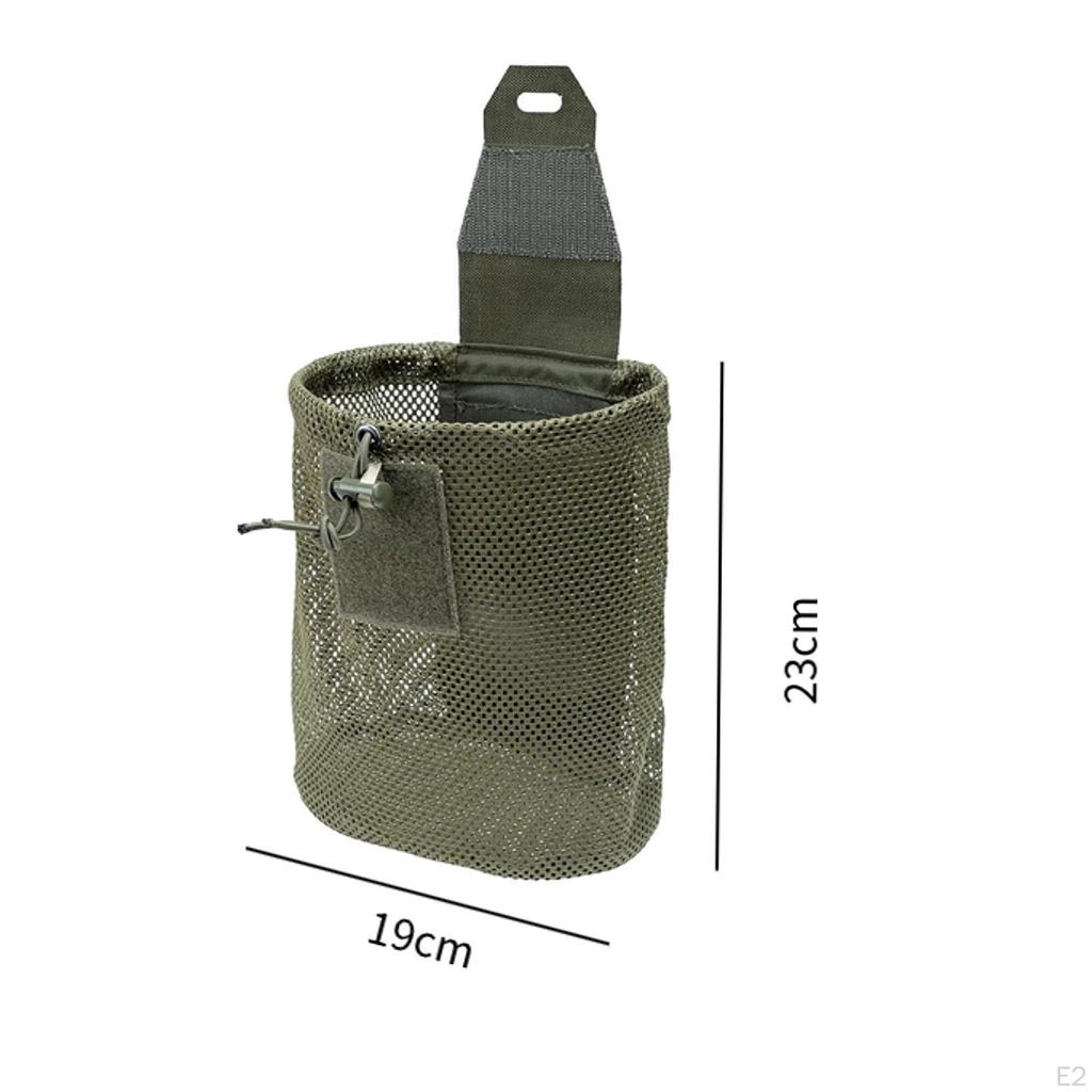 Gürteltasche Kordelzugtasche Werkzeug Kompakt Faltbar Aufrollbar Nützlich für Angeln Jagd