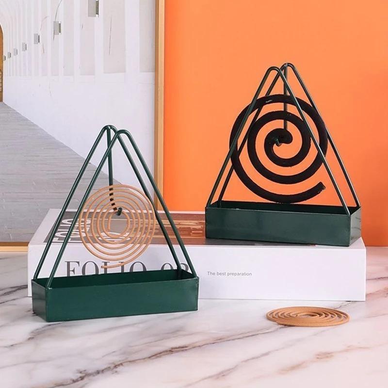 Plastic Mosquito Coil Holder Incense Holders Burner Frame Insect Mosquito  Repellent Rack Outdoor Hiking Camping Coil Holder