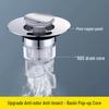 Universal Copper Pop-up Stopper: Deodorant Anti-Clog Basin Filter Drainer for Water and Hand Wash Basins
