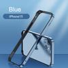 Hybrid Silicone Frame Aluminum Metal Phone Case For iPhone 17 16 15 14 13 12 Pro Max Better Heat Bumper