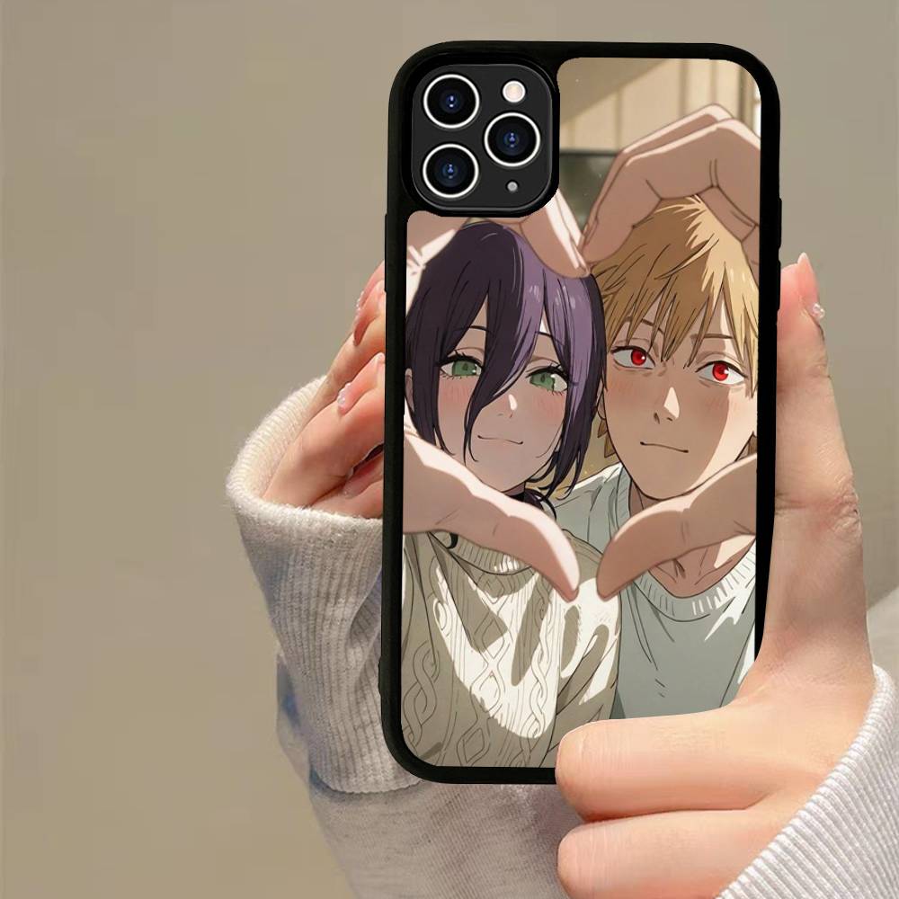 Chainsaw Man The Movie Reze Arc For iPhone 17 16 15 14 13 12 11 Mini Pro Max Plus PC+TPU Back Phone Cover