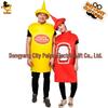 Halloween-Paarkostüme: Senf & Ketchup Rollenspiel Maskenball Kleidung