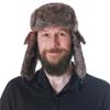 Trapper Russian Plaid Pilot Caps Fur Ear Muff Hats Men Hats Korean Beanies Hats Earflap Caps