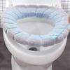 Thicken Toilet Seat Cover Mat Warm Soft Washable Closestool Portable Bathroom Accessories Protector Water Desechable Household