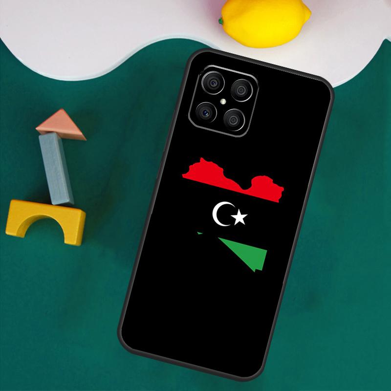Libya Flag Case For Honor 200 Lite 50 70 90 X9a X8a X8 X9 X8b X9c X9b Honor Magic 5 6 Pro 7 Lite Cover