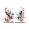 Woman in the Smoke Wall Art Picture Canvas Painting Poster Print Wall Art Pictures Living Room Decoration