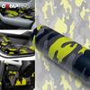 Car Foiling Camouflage Film Motorcycle Adhesive Vinyl Paper for Car Cover Yellow Jeep Off-Road Body Covering Camo Vinyl Wrap