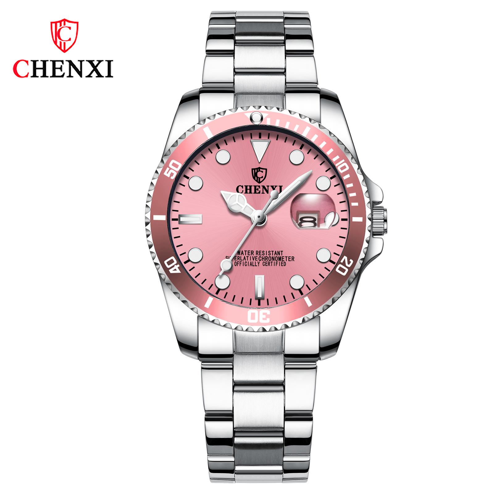 

Новые роскошные женские часы высшего бренда с коробкой, водонепроницаемые женские кварцевые часы из нержавеющей стали с календарем