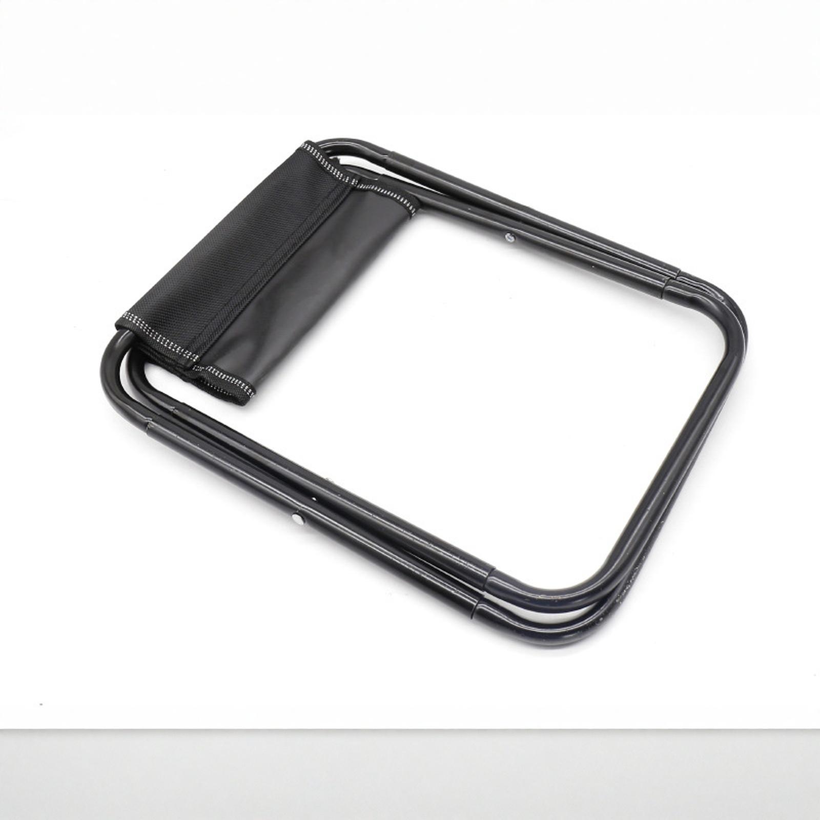 

Outdoor Folding Chair Portable Camping Chair Multipurpose Outdoor Furniture Mazar Camping Travel Oxford Cloth Breathable Stool One Size чёрный