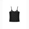 Badblood Sexy Lace Camisole Women's American Sexy Patchwork Niche Style Perspective Summer Inner Wear Blouse Tide