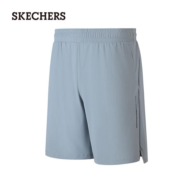 Skechers Men's P226M023 Moisture-Wicking Quick-Dry Knit Shorts