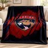 Florida Panthers blanket Flannel Blanket Soft Cozy Plush Throw for Sofa Bed Lightweight Home Decoration Outdoor camping