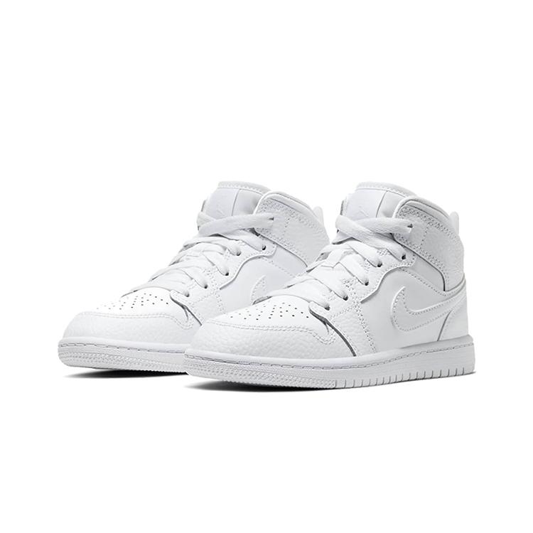 Jordan 1 Mid PS Triple White 2021 640734-130
