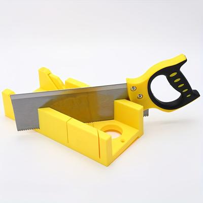 1 Set 22.5°/45°/90°/135° Multi-Angle Miter Saw Cabinet Clamp Back Saw, Multi-Functional Miter Cutting Tool, Suitable for Cutting Wooden Planks, Gypsum