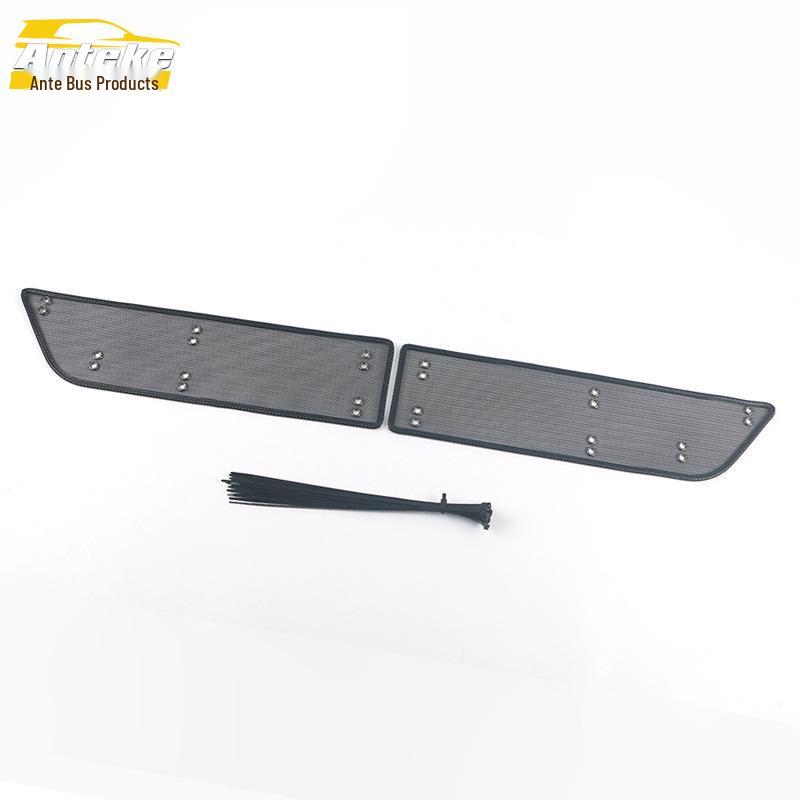 19 X7 Insect Screen Sequins & Diamond Mesh Radiator Panel Decorative Stickers for Car Exterior