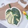 Pink/Green Plant Handkerchief Hand Towel Kitchen Towels Hanging Cleaning Towel Super Absorbent Bathroom Kitchen Accessories