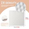 Cleaning sponge sheets, 2x compressed melamine sponge, kitchen and bathroom cleaning sponge, high-density sponge cleaner.
