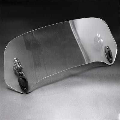 Windabweiser, Windschutzscheibe, verstellbarer Motorrad-Spoiler, transparent