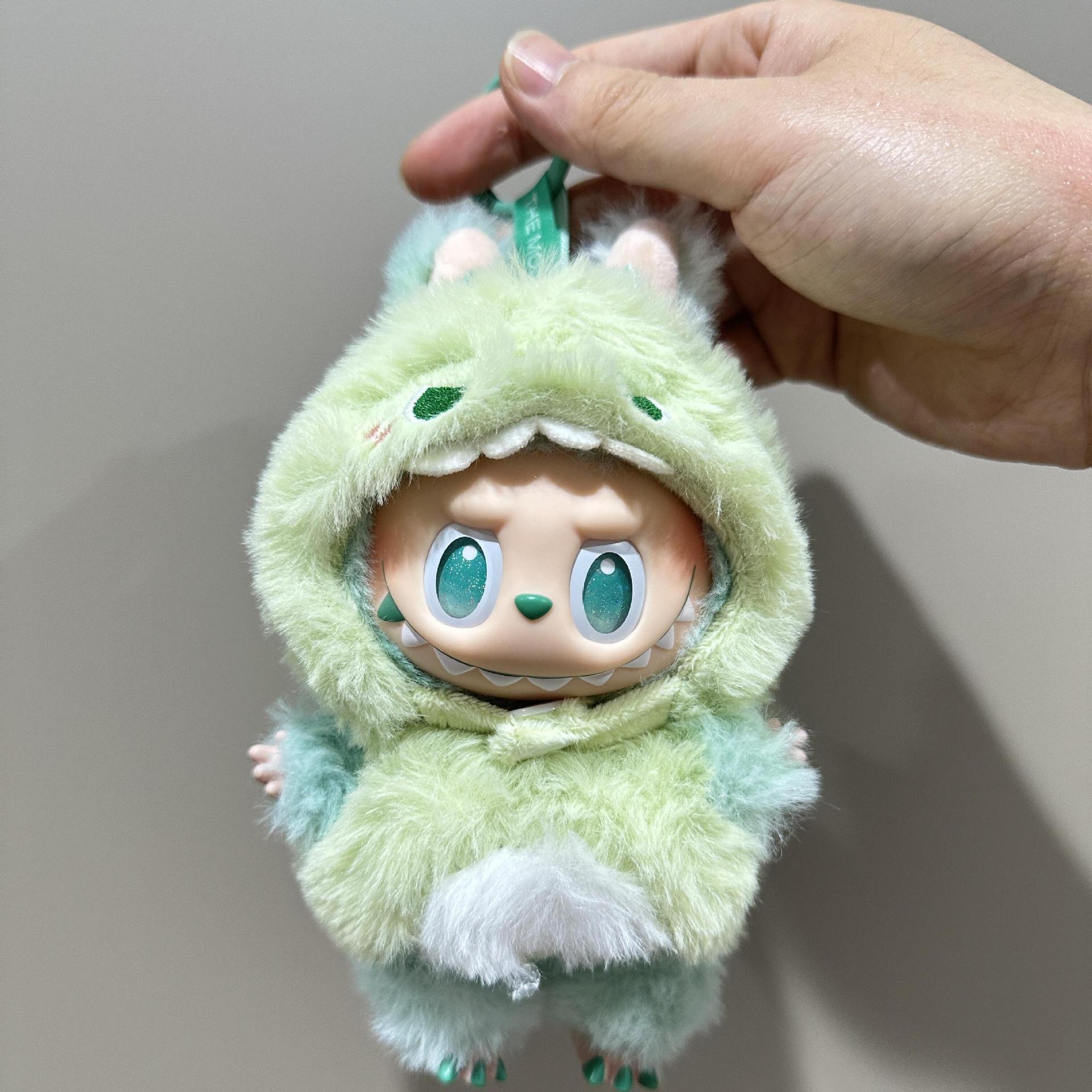 

17см Виниловая кукла Милый брелок baby clothes only (123 generations can be worn)