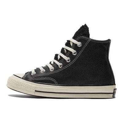 Chuck 70 High Cozy Utility - Black Unisex Sneakers Egret 172364C