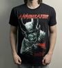 Unisex Shirt Cotton Oversize Large Size Annihilator - For The Demented T-Shirt Black Razor