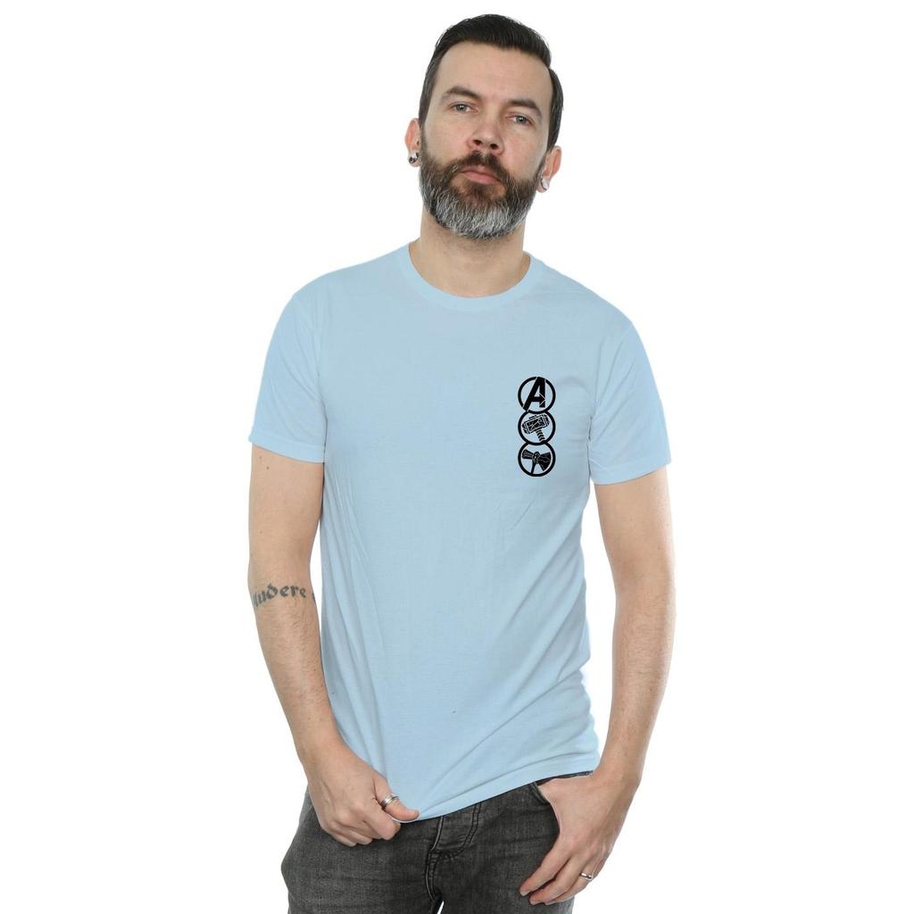 Marvel Mens Thor Love And Thunder Icons T-Shirt