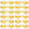 12 Pcs Children Safety Glasses Protective Safety Goggles Glasses Universal Computer Laboratory Eye Protection Spectacles Eyewear