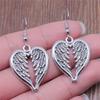 Modern High-Quality Angel Wings Drop Earrings Stunning Mother's Day Gift for Wedding Guest
