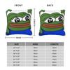 Hypers Twitch Pepe The Frog Pillowcase Polyester Linen Velvet Printed Zip Decor Pillow Case Car Cushion Cover