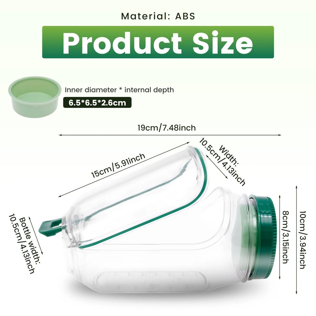 Portable Salad Pod Vertical Layering Plastic Salad Jar Lunch Box Container Leakproof Keep it Fresh Food Container Transparent