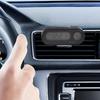 Digitální hodiny do auta 2v1 Hodiny do auta Svítící teploměr Hodinky Lepicí hodinky Měřič zobrazení času Elektronický měřič LED