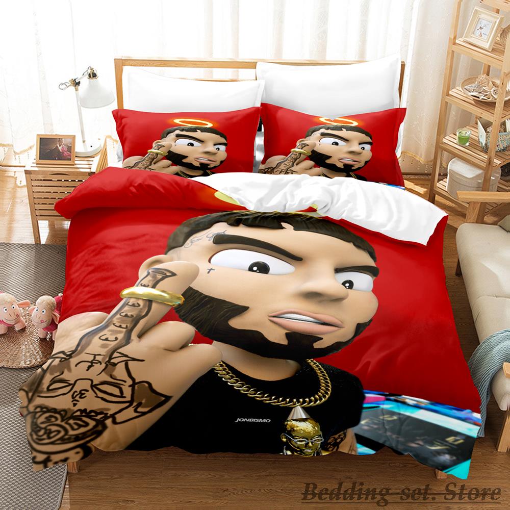 Anuel Aa Real Hasta La Bedding Set Single Twin Full Queen King Size Bed Set Aldult Kid Bedroom Duvetcover Set Parure De Lit
