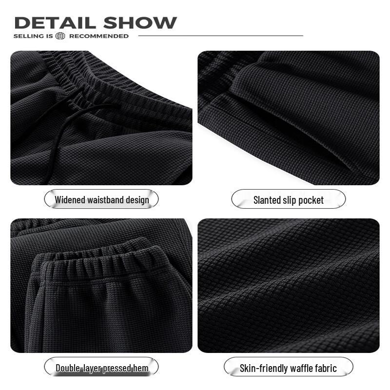 Baleno Men's Cityboy Waffle Jogger Pants