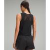 Lululemon Sculpt Cropped Tank Top  Pleated Black